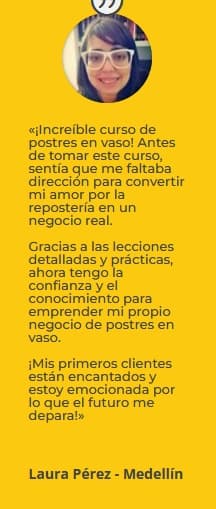 postres en vaso ingresos desde casa