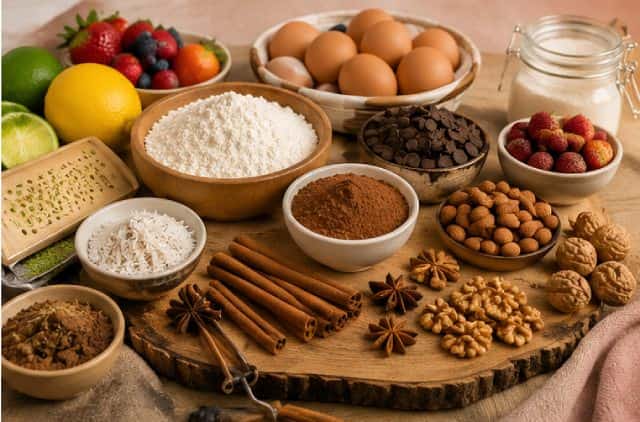 Los mejores ingredientes para hacer postres de calidad que encantan