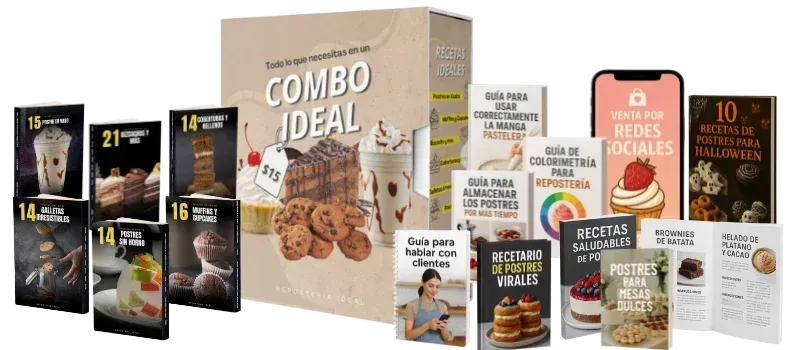 Opiniones Combo Ideal 230 Recetas de Postres