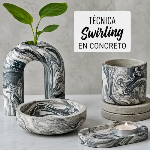 técnica swirling en concreto